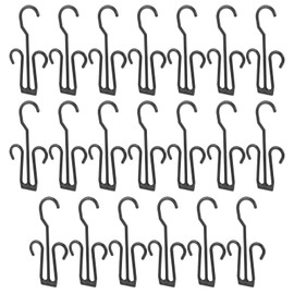 60 pcs Decorative Shoe Hangers Household Shoe Racks Mall Shoe Display Racks Hanging Hooks Closet Door Shoe Holder