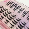 False Eyelashes, For Parts, Natural C Curl, Bunch, 0.05 mm