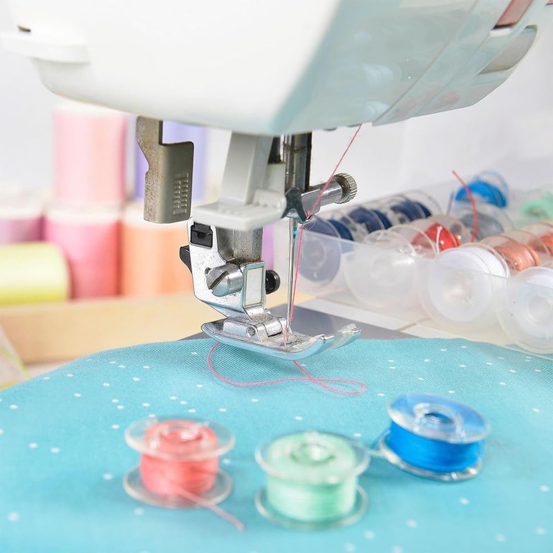 BTtime Household Sewing Machine Bobbin, 20 Pieces, Plastic, 11.5 mm,