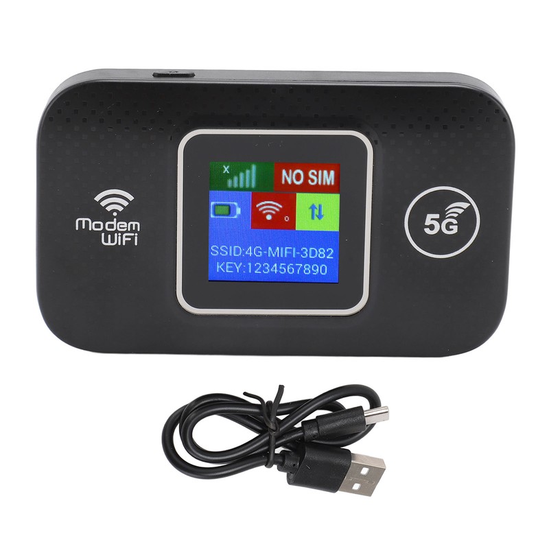 4G LTE Mobile WiFi Hotspot with SIM Card Slot for