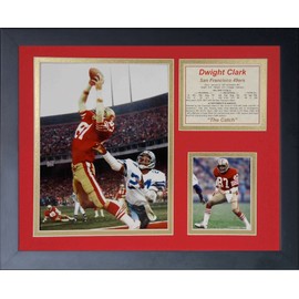 Legends Never Die "Dwight Clark The Catch Framed Photo Collage, 11 x 14-Inch