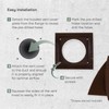 Vent Systems Brown 150 mm / 6" inch Exhaust Vent