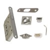bricoleva.it Sliding Door Lock Set Square with Touch Handle with