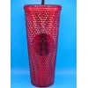 Starbucks Red Studded OU Oklahoma Sooners Tumbler Collegiate Series BRAND