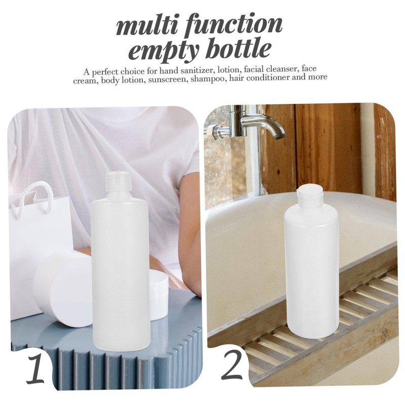 Baluue 3pcs Travel Toiletries Bottles Wear-Resistant Household Lotion Bottles for
