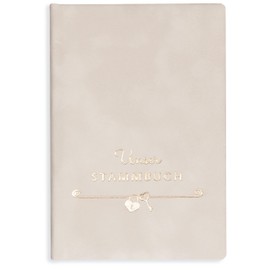 Lasa Family Book Light Grey Wedding Registry Office Family Registry Book