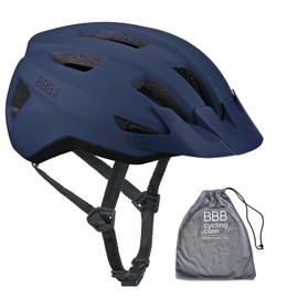 BBB Cycling Helmet Bike Adult MTB And Road Bike I Helmet Bike Adult Women And Men I Adult Bike Helmet With Detachable Visor And Travel Bag I Condor 2.0 BHE-173T