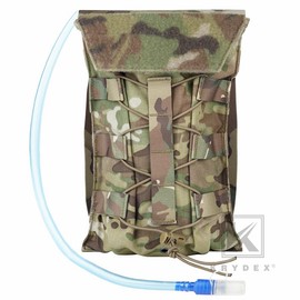 Krydex Tactical 50 oz Hydration Carrier MOLLE Pack Modular Water Bladder Pouch Water Bladder is not include - Color: Rnager Green