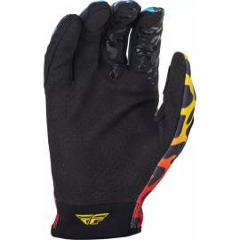 Fly Racing NEW Fly Racing Lite Gloves - Red/Yellow/Blu