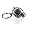 WEZCHUGHAOL Car Turbo Spinner Keychain Mini Turbocharger Key Chain for