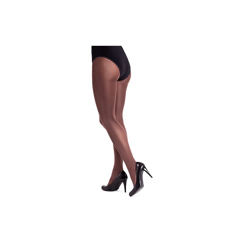 LORES Satin Womens Tights 100 Denier Thick Shiny Look Plain