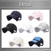 Buzz Selection CAP488 Visor, Sun Visor, Hat, Retractable, Running, Sunshade,
