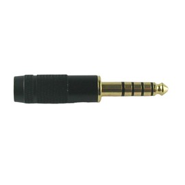 MG-M 4.4mm Balance Plug Phone Plug Phone Connector Soldered Self Made Gold Plated 5 Poles A Black