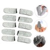 BESPORTBLE 10pcs Anti-cut Finger Cots Cut Resistant Protective Sleeves for