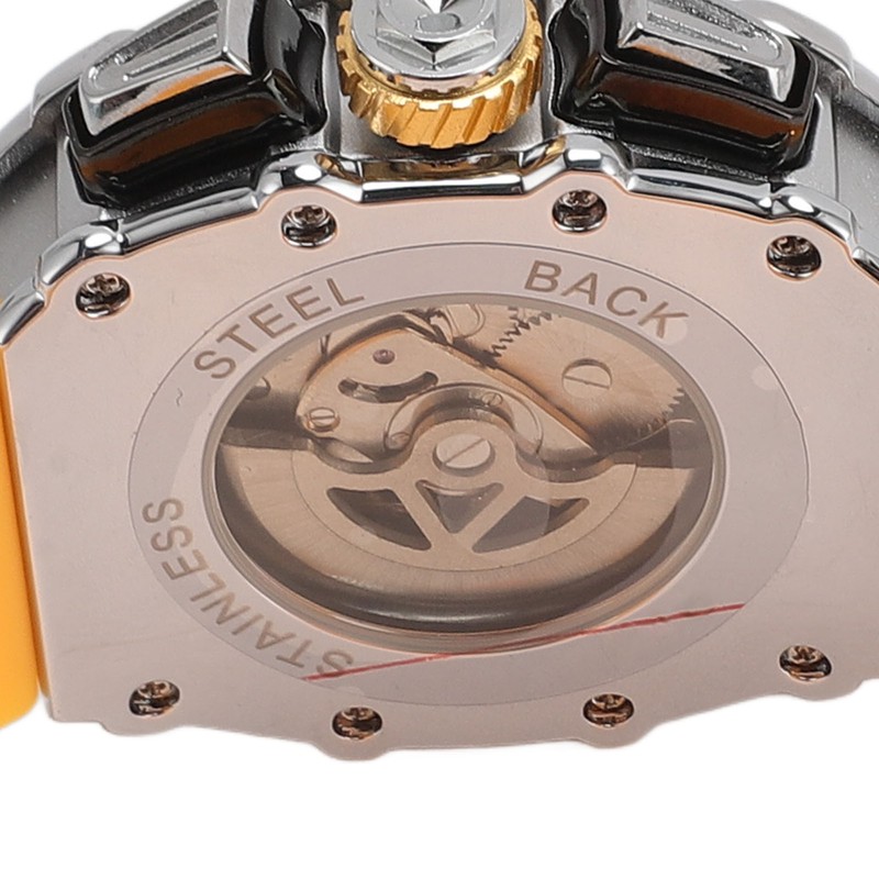 Men Mechanical Watch 30M Waterproof Dial Hollow Automatic Mechanical Wrist