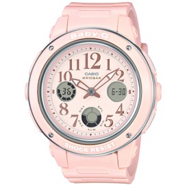 Casio Basic Baby-G BGA-100/150 Series Wristwatch, pink (arabic)