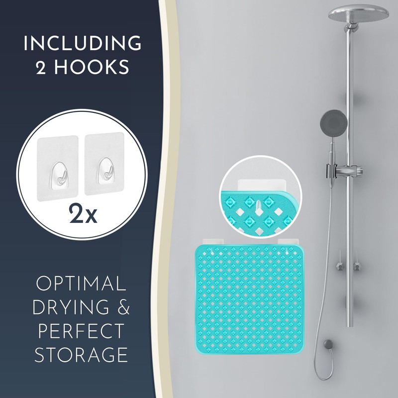 Homerella Anti Slip Shower Mat | Anti Mold Non Slip