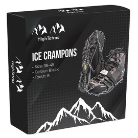 HighTatras.PL Ice Crampons HighTatras 38-45, Black