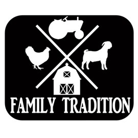 Family Tradition Goat TP 682 6" Decal Sticker farming tractor chicken farm