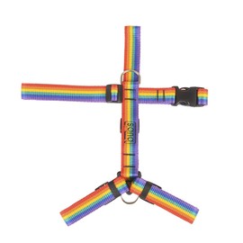 bub's Anti-tug Dog Harness Large 25 mm (Rainbow)