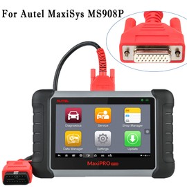 OBD2 Diagnostic Testing Cable Replacement for Autel MaxiSys MS908P Main Test 16 Pin 3 Rows OBD2 Main Test