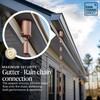 Rain Chains Direct - Rain Chain Gutter Adapter/Installer in Pure