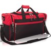 21" Blank Duffle Bag Gym Bag Travel Duffel with Adjustable