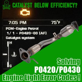 FOMIUZY Front Catalytic Converter Kit Direct-Fit Chevy Equinox GMC Terrain 2010 2011 2012 2013 2014 Captiva Sport 2012 2013 2014 2015 2.4L