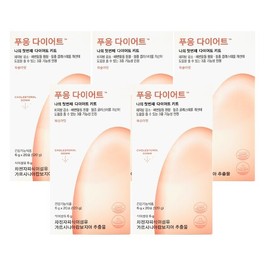 Dr.Blit Fuham Diet Peach Taste 6g x 20 Po X 5 Box / 닥터블릿 푸응 다이어트 복숭아맛 6g x 20포 x 5박스