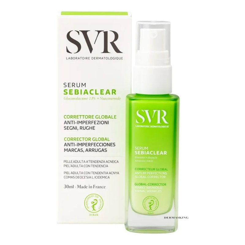 Svr Sebiaclear Serum 30ml Pack De 2 Grasa Día/noche