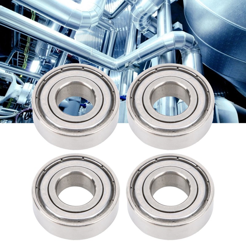 10Pcs Mini Bearing High Rotating Speed Double Shielded Machinery Parts
