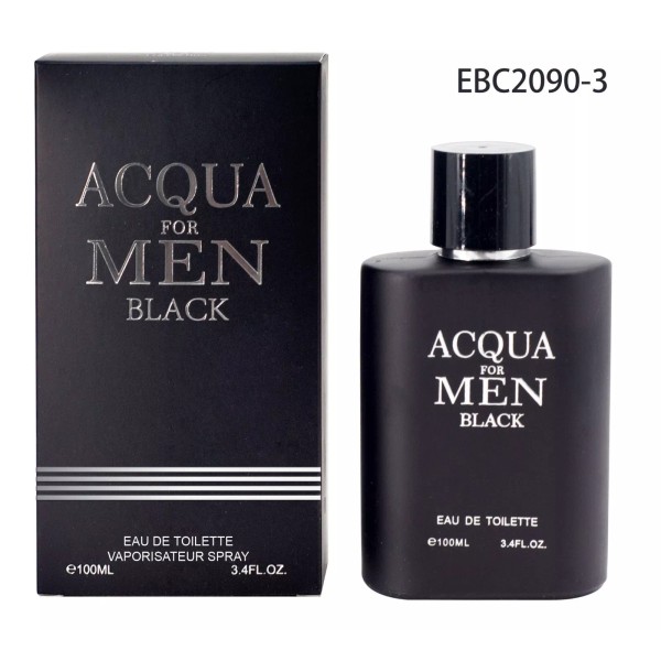 EBC Acqua For Men Black Eau De Toilette, 100ml/3.4 OZ