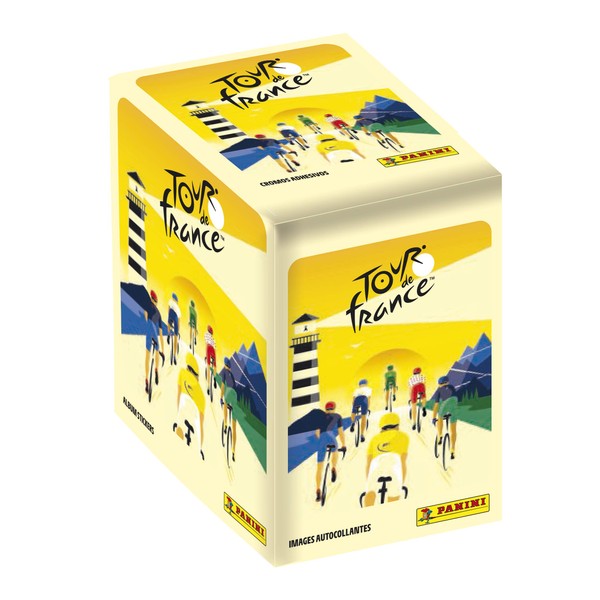 Panini France SA- Tour France 2021 Boite de 36 pochettes 2021-Scatola Tasche, 004190BOX36F