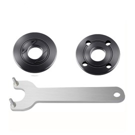 193465-4 Grinder Flange Angle Wrench Spanner Metal Lock Nut Replacement for Dewalt Milwaukee Makita 193465-4 Bosch Black & Decker Ryobi 4.5" 5" 5/8-11