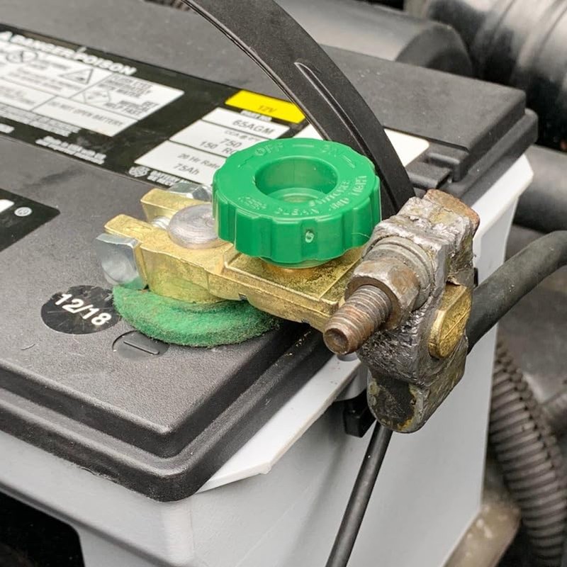 Ampper Top Post Battery Disconnect Switch 12V, Quick Disconnect Battery