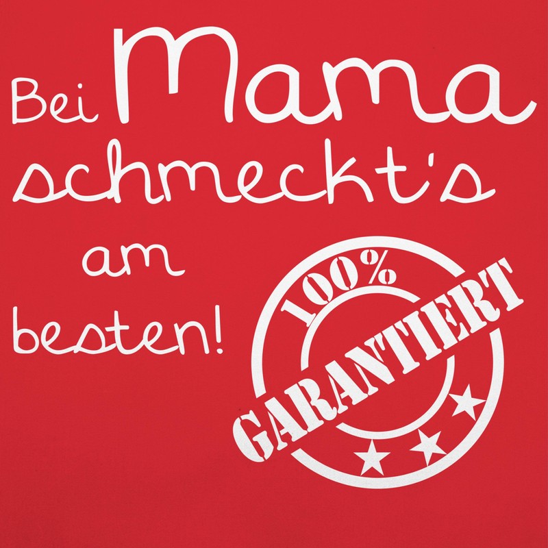 Shirtracer - Apron - Cooking Apron Funny - Bei Mama