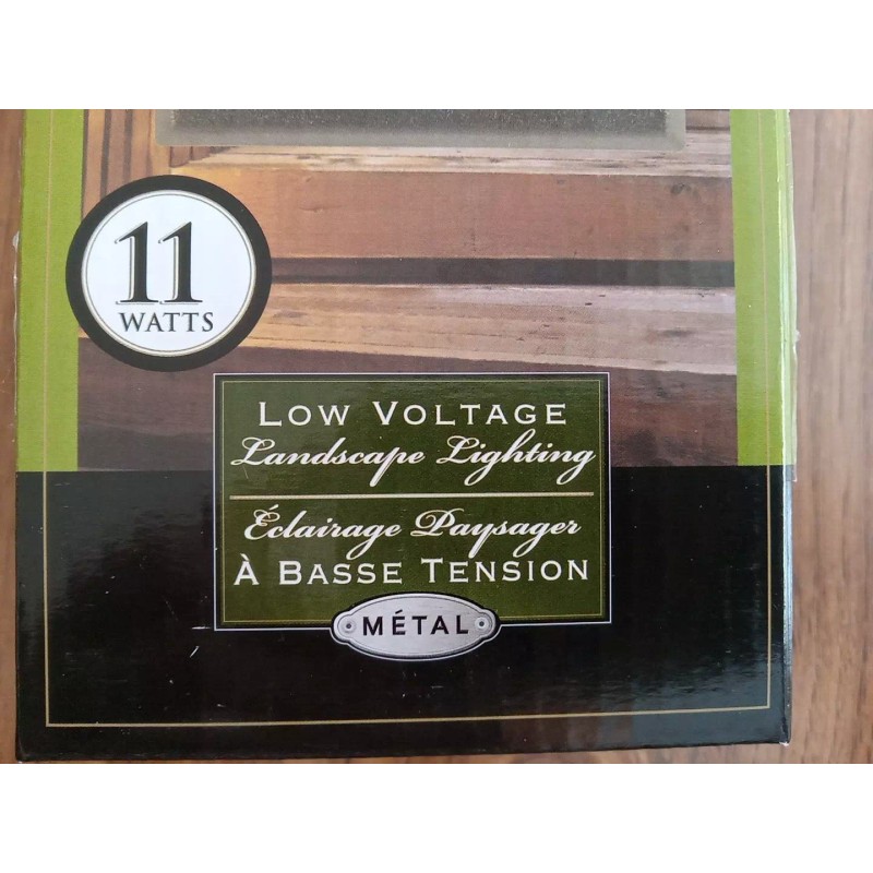 Moonrays Low Voltage Metal Landscape Lights Black Finish 11 Watts