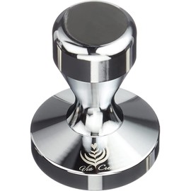 VIA CREMA Coffee Tamper Espresso Tamper Calibrated Tamper Coffee Machine Accessories (54 mm)