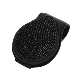 Hihaha Auto-Sonnenblende Sonnenbrillenhalter Stilvoll Magnetisch für Auto SUV LKW/Strapazierfähiger Visier-Organizer aus PU-Leder / 1 Stück Schwarz Faux Diamant