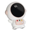 Astronaut Shaped Cute Hand Warmer Digital Display USB Rechargeable 2
