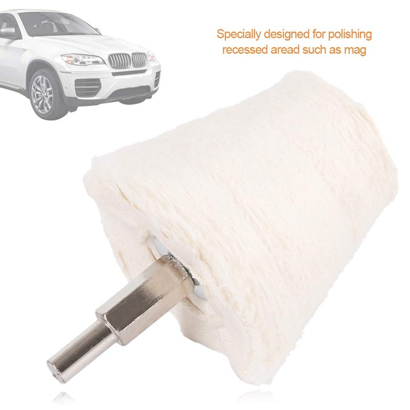 4pcs Polishing Buffing Pad Buffing Wheel Drill Kit Mop Cone