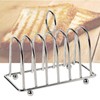 Toast Rack Stand Holder, 6 Slice Stainless Steel Toast Rack