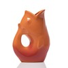Gurgle Pot Pitcher 42 oz Ombre Red