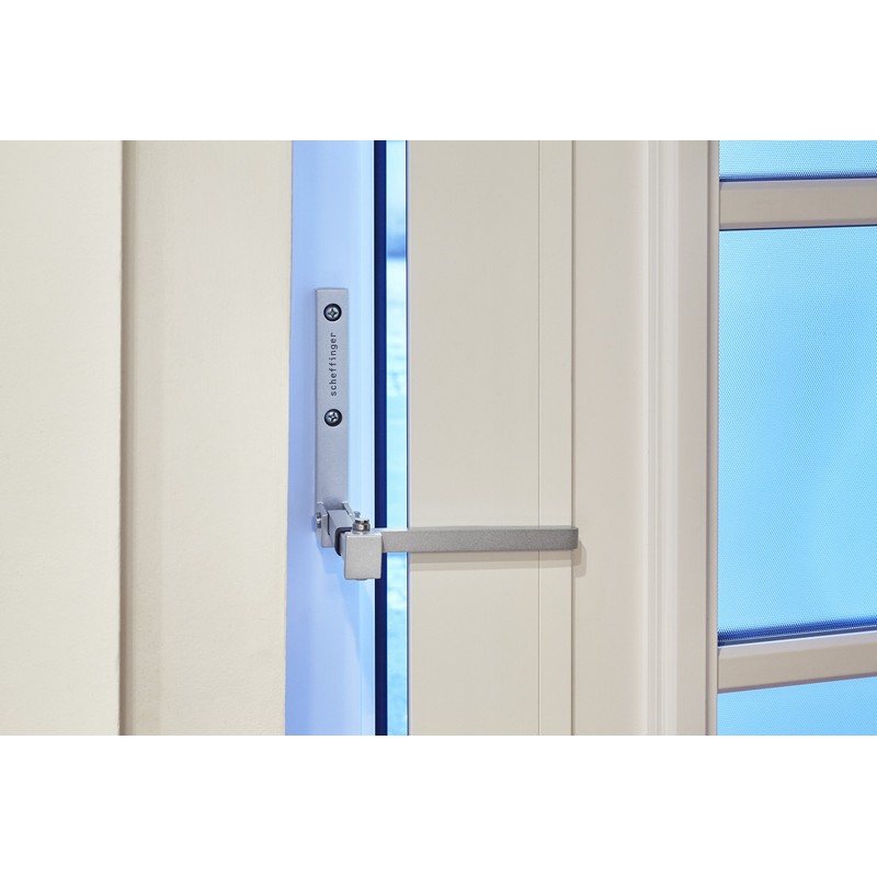 Scheffinger V77 Door Bolt Überfallschutz for Apartment Doors, 100% Steel,