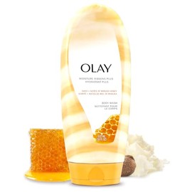 Olay Moisture Ribbons Plus Shea  Manuka Honey Body Wash, 18 oz - Producto Original de Alta Calidad, Entrega Rápida y Segura, Garantía Incluida        