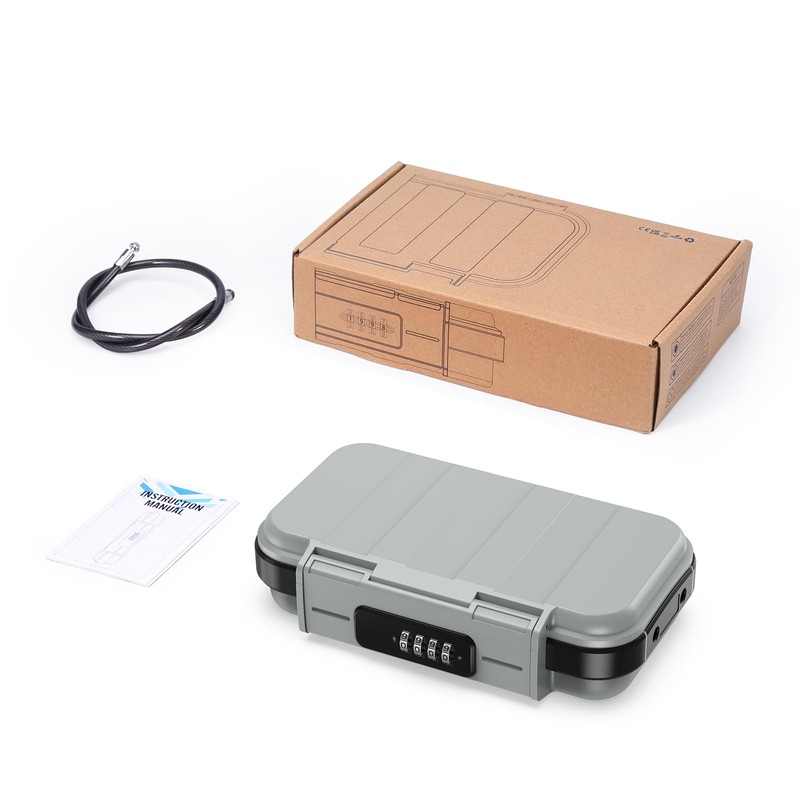 Newest Travel Safe Box for Home, Ankilo Portable Beach Safe