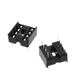 10PCS 2.54MM 8 핀 DIP-8 8DIP IC 소켓 어댑터 솔더 광고 [02 20PCS] 10PCS 2.54MM 8 Pin DIP-8 8DIP IC Socket Adapter Solder Advertising [02 20PCS]