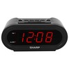 Sharp Digital Alarm with AccuSet - Automatic Smart Clock, Never