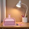 Plastic Mini Broom and Dustpan,Mini Cleaning Brush with Dustpan Set
