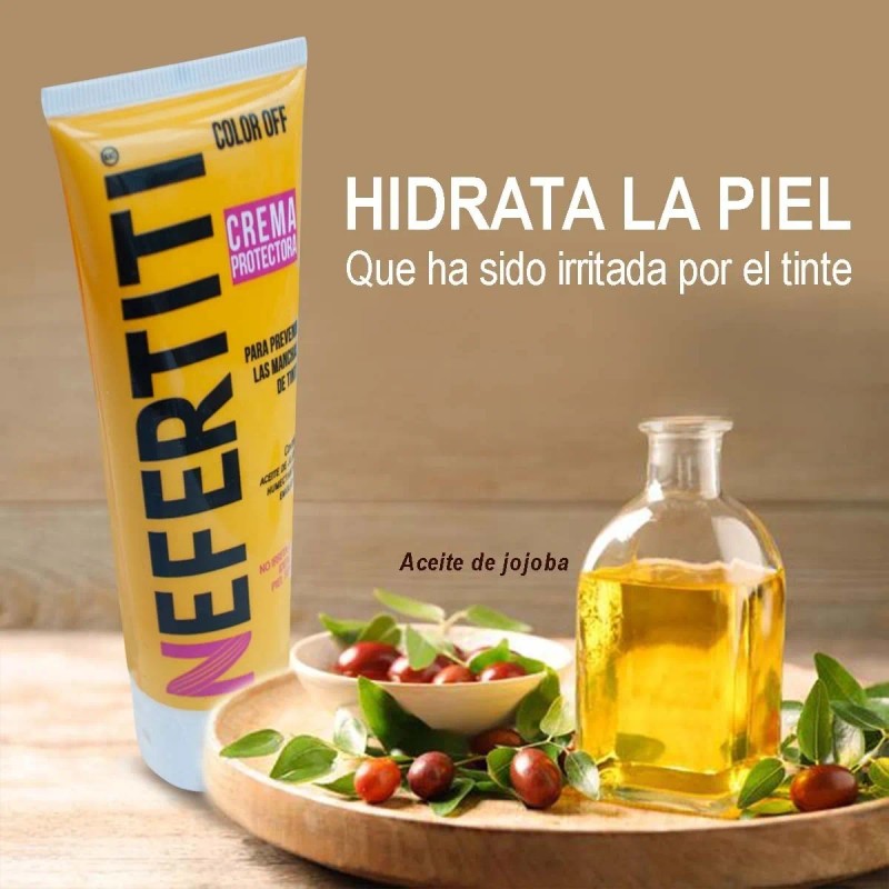 Crema Protectora Para Prevenir Manchas De Tinte Nefertiti